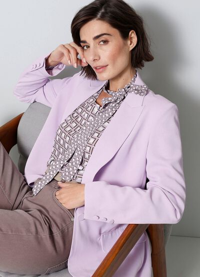 Blazer met knoopsluiting 