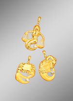 'Sterrenbeeld'-kettinghanger, mat/hoogglans 