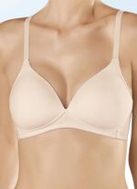 Naturana two-pack beha met gewatteerde cups 1 X TERRA, 1 X WIT