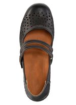 ELENA EDEN, zomerse damesschoenen met gesp, breedte H, met uitneembaar voetbed 