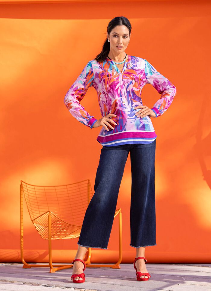 Tuniek met mooie rand 