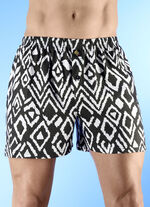 Drie-pack boxershorts met all-over design 