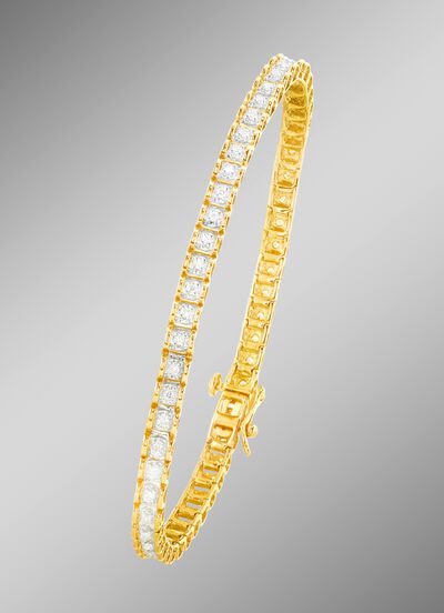 Prachtige armband met 54 diamanten 