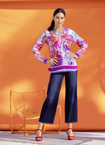 Tuniek met mooie rand 