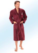 Badjas met geborduurd anker 