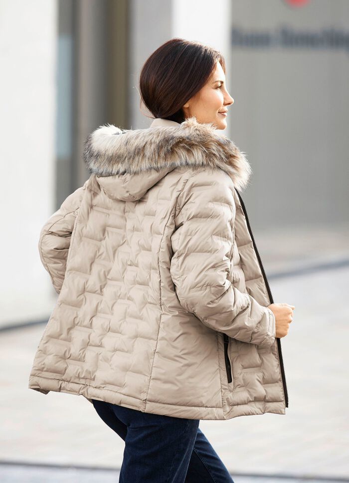 Functionele jas met gelijmde kamers ZAND