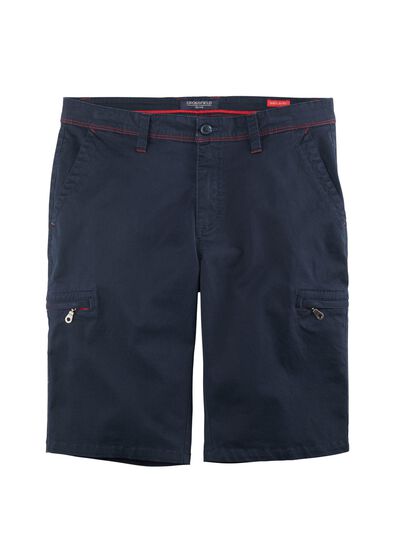 Bermuda's met interne cargozakken in 3 kleuren 
