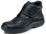 GINO GALANTE, ademende herenlaarzen, winterschoenen, met klittenbandsluiting ZWART