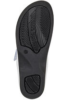 ELENA EDEN muiltjes met contrasterende inzetstukken WIT