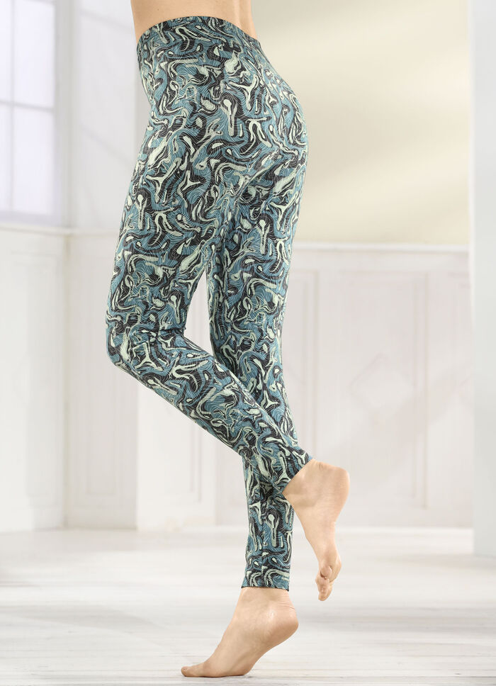 Laurina legging met schitterende digitale print 