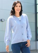 Vest dat pluizig en zacht aanvoelt 