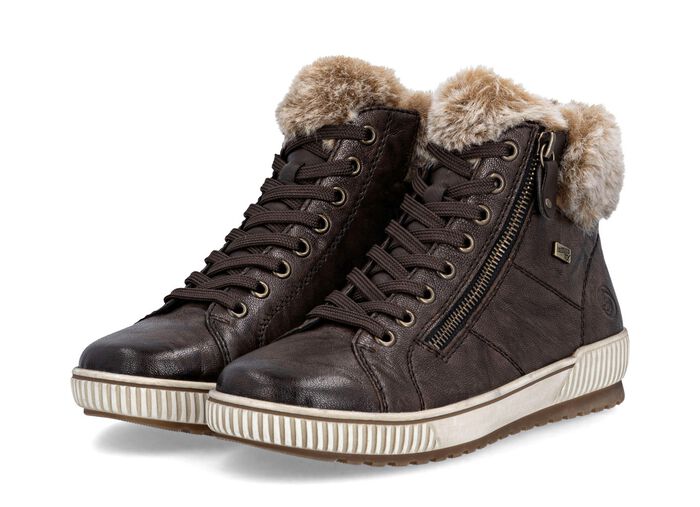 Remonte, gevoerde dameslaarzen, winterschoenen, breedte G, met uitneembaar voetbed 