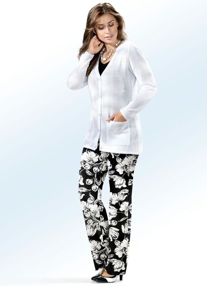 Broek in modieuze breedte 