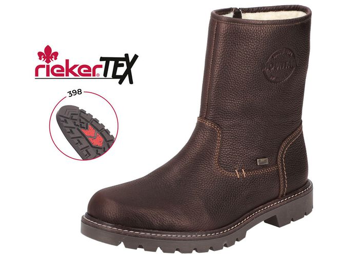 Rieker laarzen gemaakt van nappaleer 