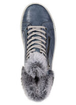 Remonte, gevoerde dameslaarzen, winterschoenen, breedte G, met uitneembaar voetbed JEANS