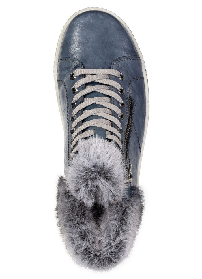 Remonte, gevoerde dameslaarzen, winterschoenen, breedte G, met uitneembaar voetbed JEANS