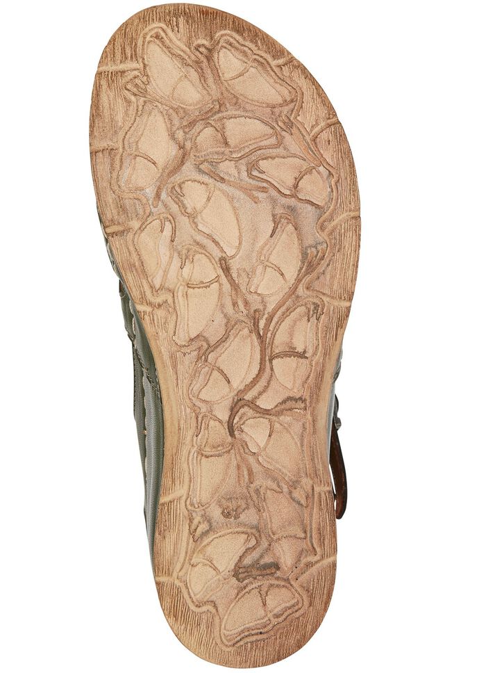 Gemini, klassieke damessandalen, breedte G, met elastische band 