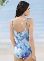 Schwab Sun Select badpak met verstelbare dubbele bandjes, zonder cups, bruinend 