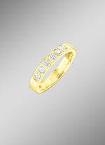 Memoire-ring met briljanten 