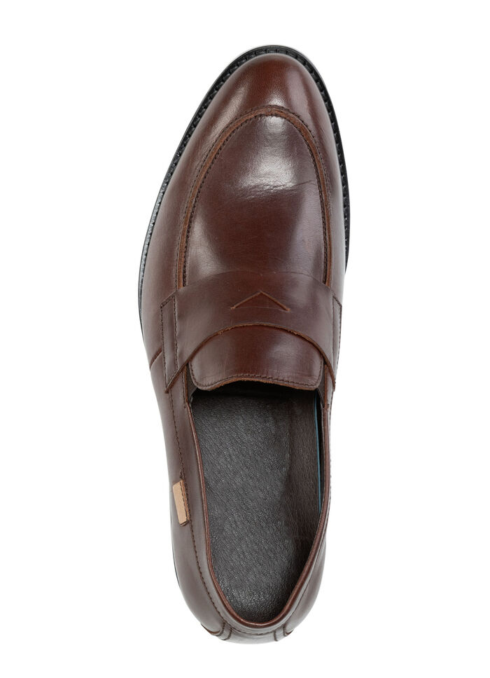 GINO GALANTE, elegante herenpantoffels, met uitneembaar voetbed BRAUN