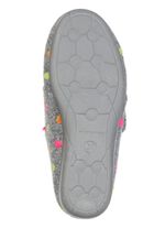 Laurina, klassieke damespantoffels, met klittenbandsluiting 