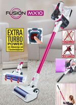 2-in-1 hand- en vloerstofzuiger Fusion MX 10 MAGENTA