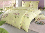 Beddengoedset in zachte renforcé kwaliteit van Florella GEEL