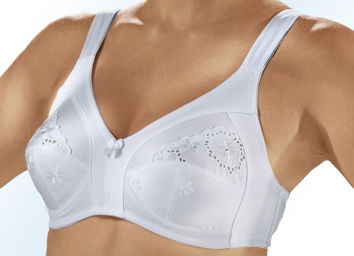 Sassa two-pack bh met geperforeerd borduursel in de bovencups 