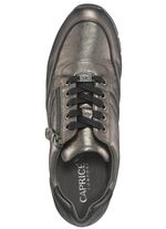 Caprice veterschoen met praktische ritssluiting aan de zijkant BRONS