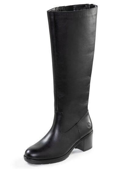 Remonte laarzen met elastiek aan de zijkant 