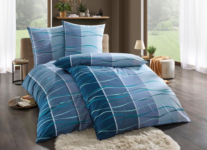 Beddengoedset dubbelzijdig bedrukt 