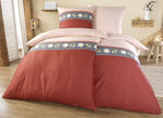 Beddengoedset met ritssluiting ROOD