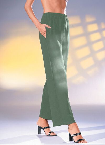 Gemakkelijk te combineren broek in een tweepack 