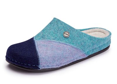 Laurina, klassieke damespantoffels, breedte H, met anatomisch gevormd voetbed 