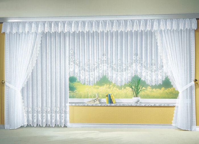 Lang gordijn, ook geschikt voor balkondeuren 