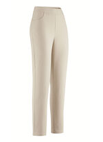 Enkellange broek in comfortabel pull-on-model BEIGE