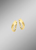 Smaakvolle creolen in twee kleuren 