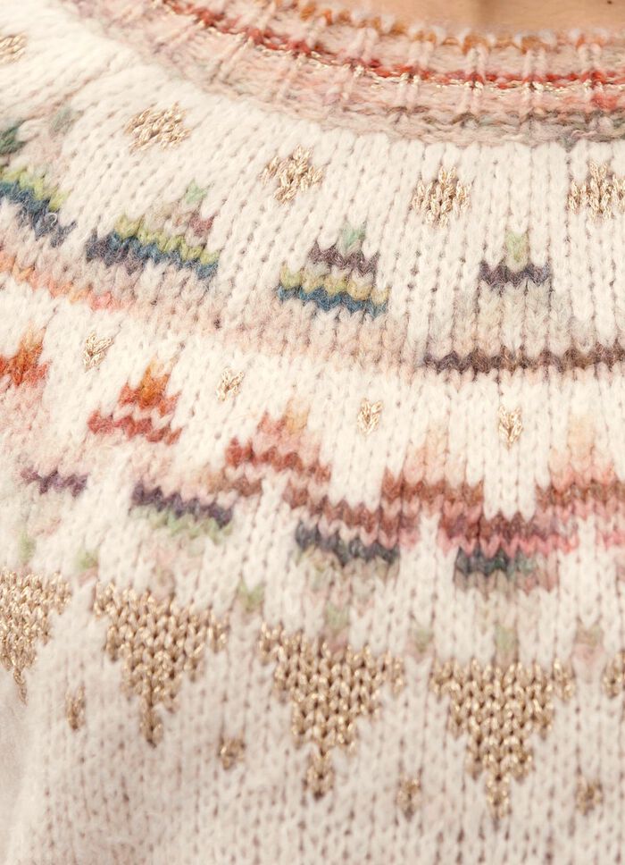 Trui met Noors patroon 