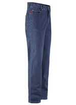 "Francesco Botti" jeans met comfortabele tailleband in 3 kleuren DONKERE JEANS