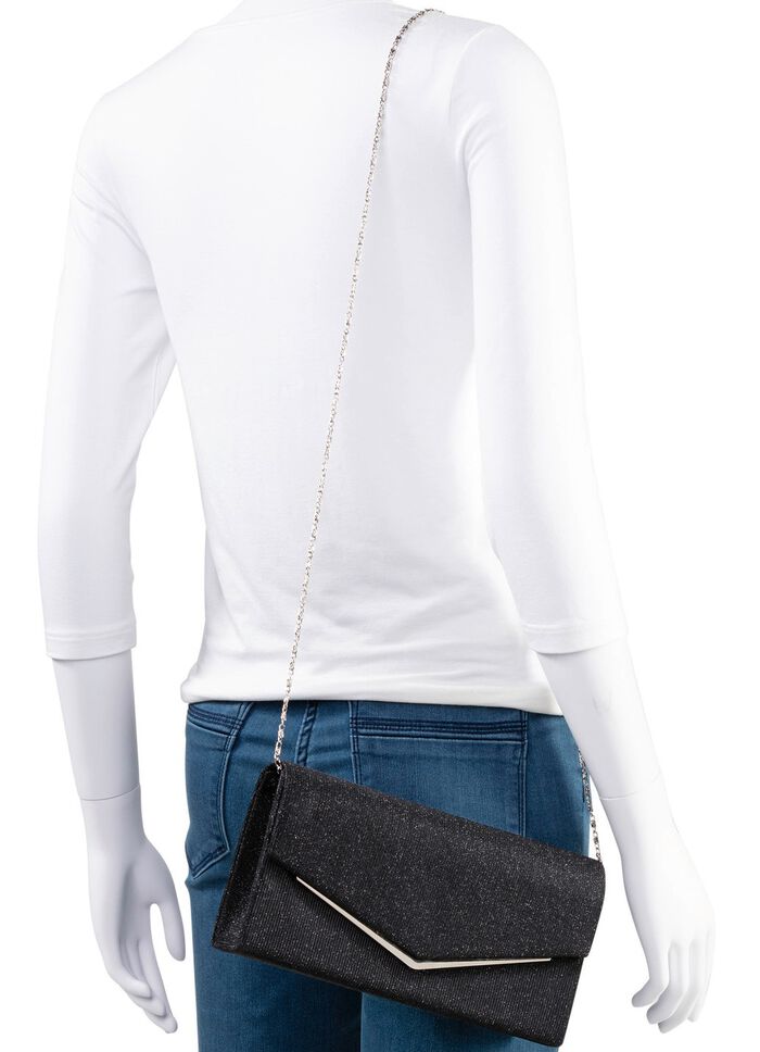 Avondtasje met afneembare ketting 