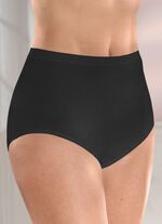 brio lingerie, set van vijf slips met elastische randen 