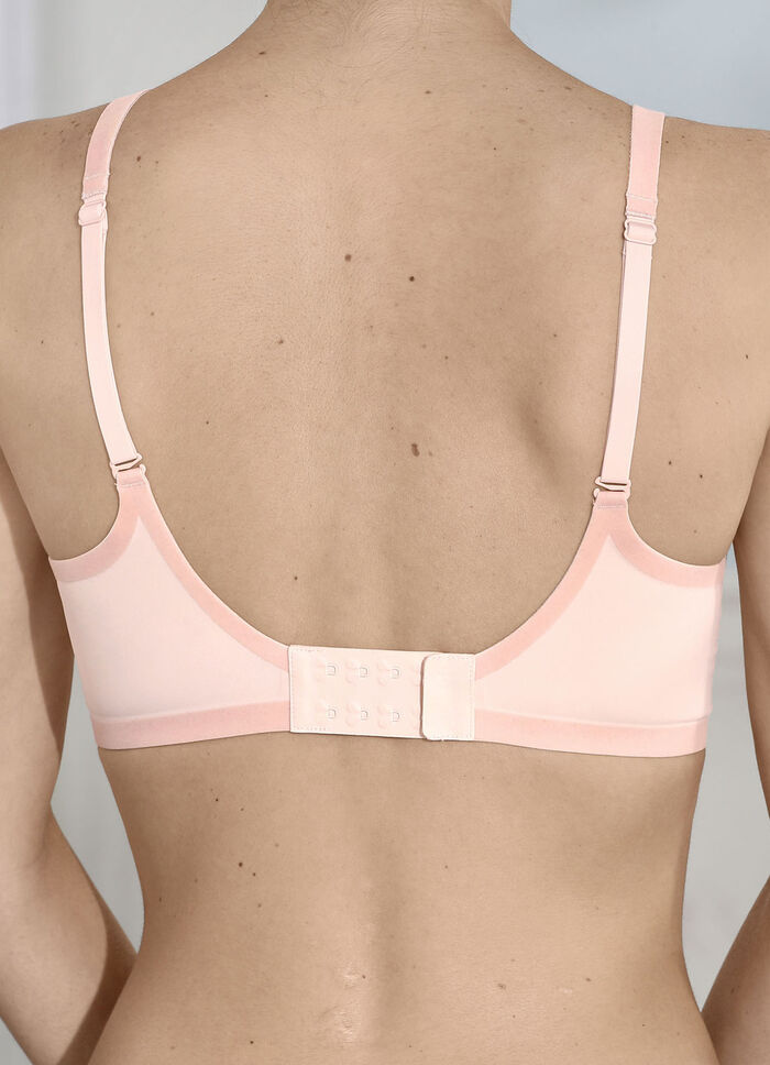 Naturana bh met uitneembare pads ZACHTE ABRIKOOS