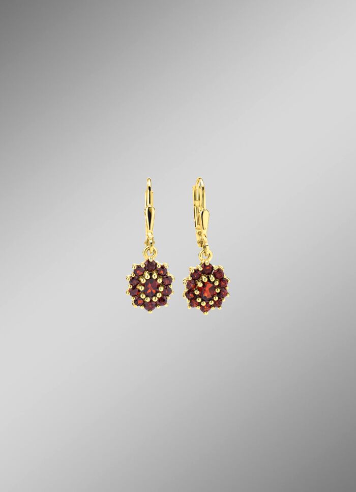 Oorbellen goud 375/- 