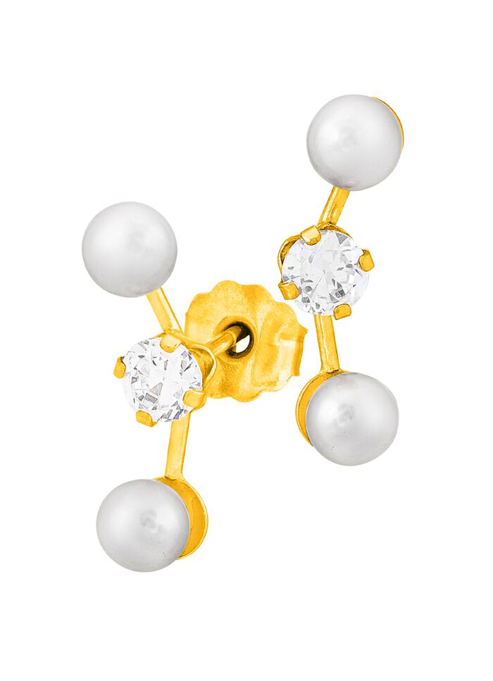 Leuke oorknopjes met zoetwaterkweekparels 