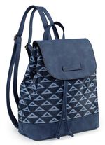 Rugzak met effectief gepatroneerd textiel 