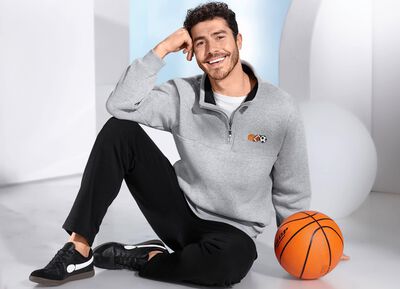 Vrijetijdsset met korte rits 