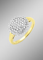 Damesring met 60 diamanten 