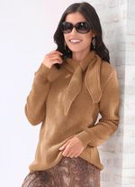 Trui in zachte, donzige kwaliteit 