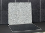 Wandpaneel van glas met granietlook 