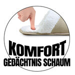 Pluche pantoffels in suèdelook BEIGE